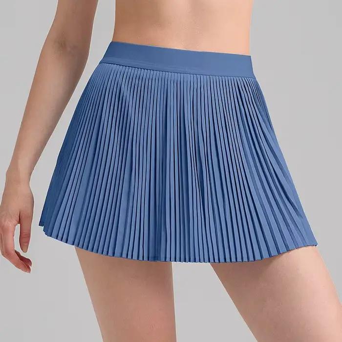 Jupes de sport plissées pour femmes
