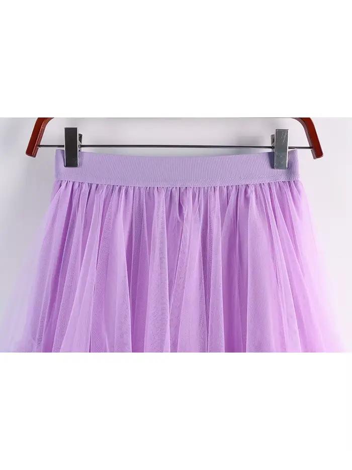 Jupe Longue en Tulle pour Femme