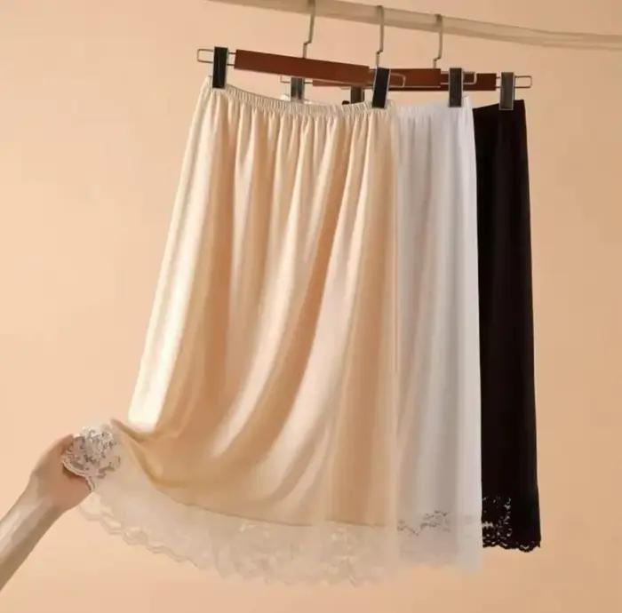 Sous-jupe fine d'été pour femmes