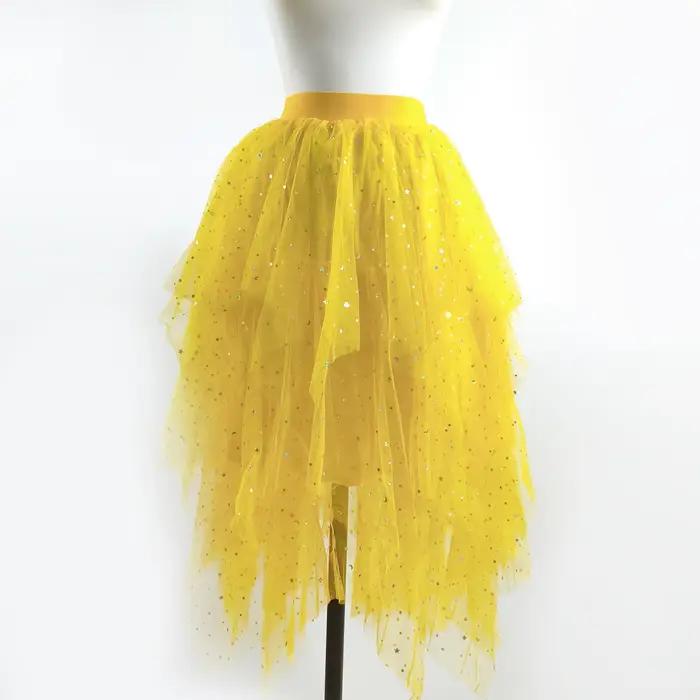 Jupe en tulle à sequins pour soirée de bal