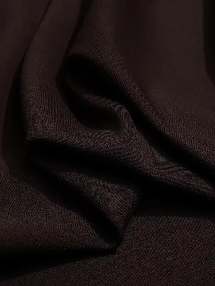 Jupe trapèze brun pour femme élégante et décontractée pour l'automne hiver 2024 I BELIEVE YOU