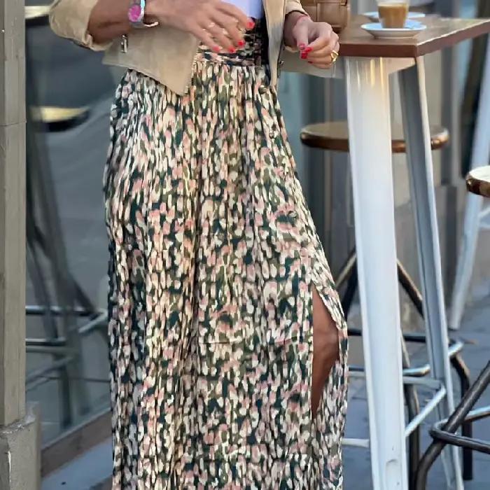 Ensemble deux pièces jupe Vintage pour femmes