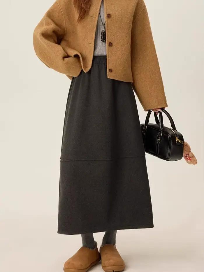 Jupe en laine pour femmes