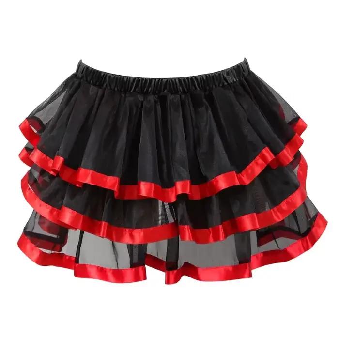 Jupe Tutu Sexy pour Femmes Style Lolita Gothique Vintage Polyvalente Occasions Spéciales