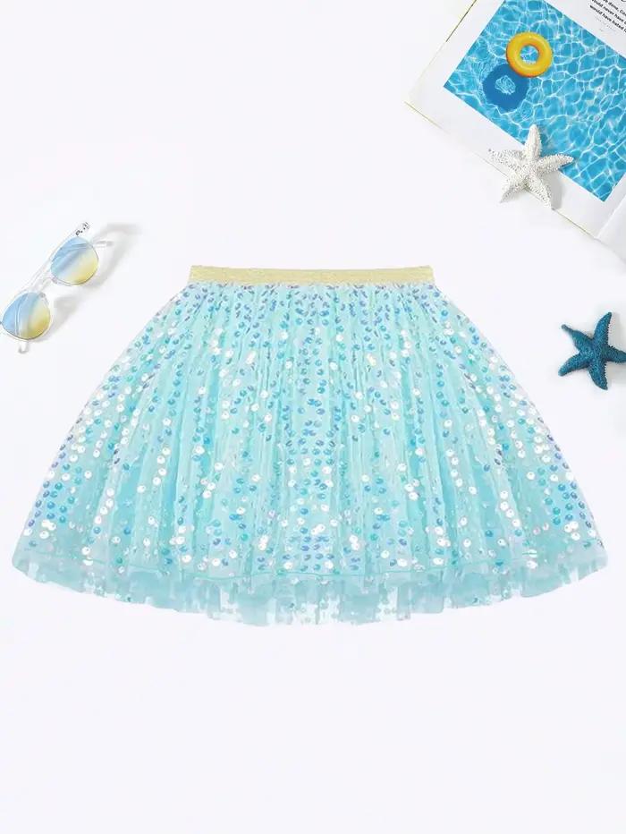 Jupes scintillantes pour jeunes filles