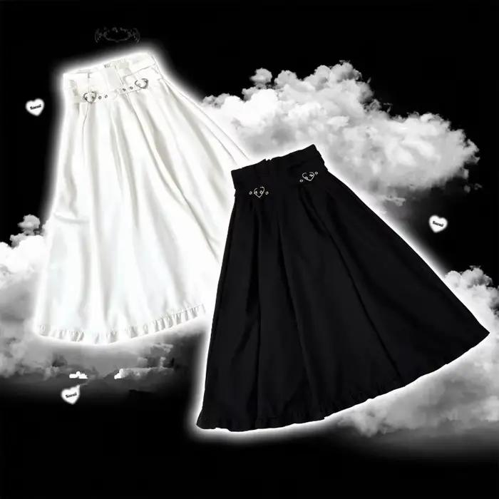 Jupes blanches taille haute pour femmes