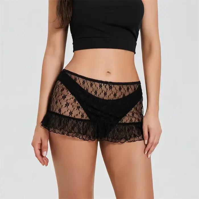 Jupe transparente d'été pour femmes