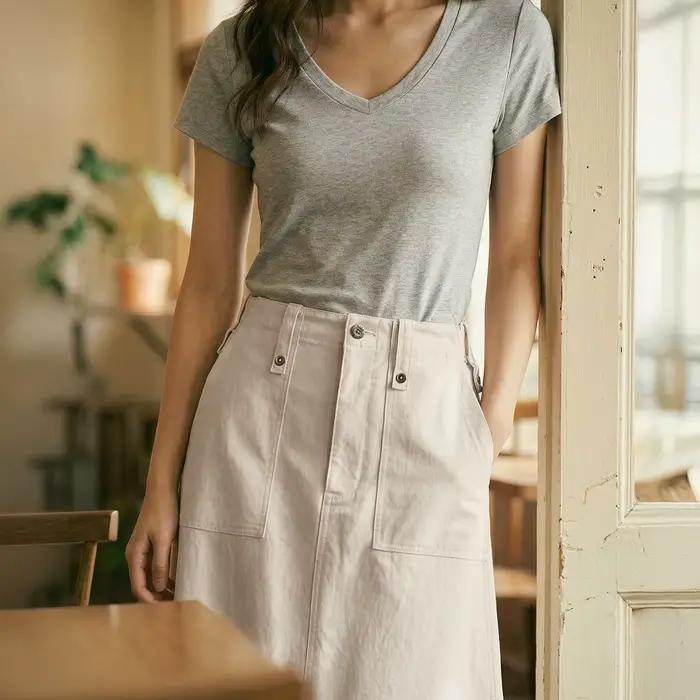 Jupe cargo Maden pour femme