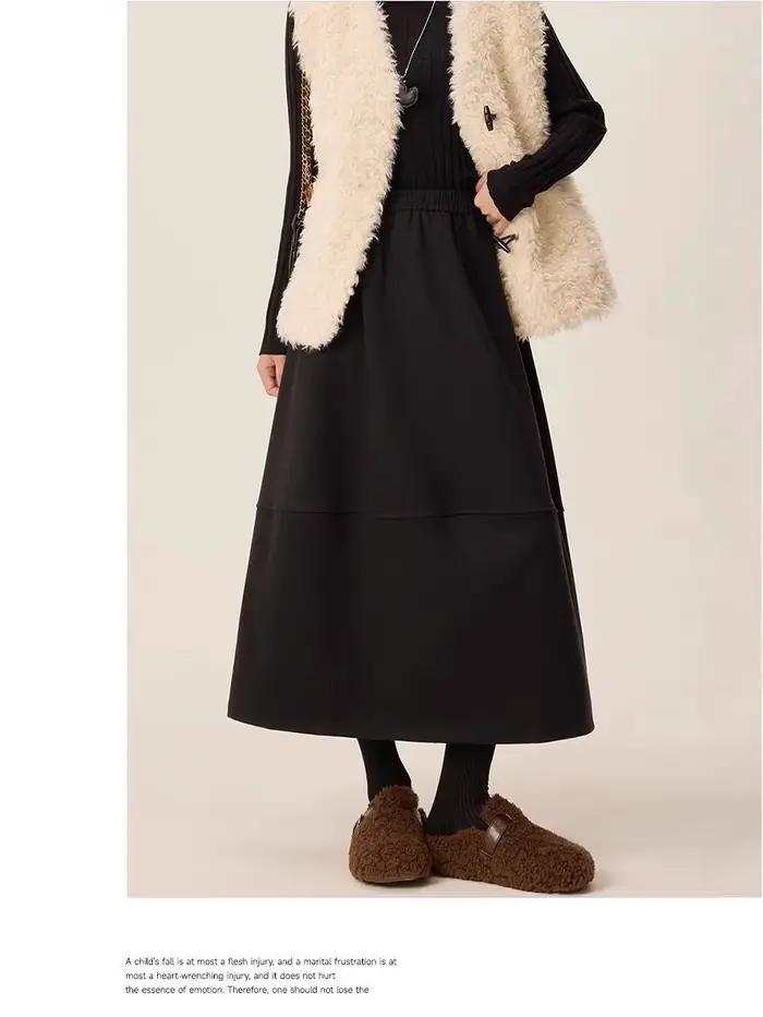 Jupe en laine pour femmes
