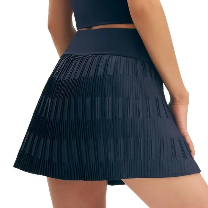 Jupes plissées de tennis pour femmes