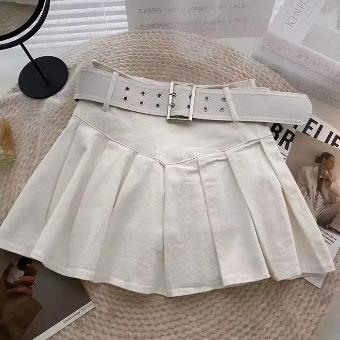 Jupes plissées Style coréen pour femmes