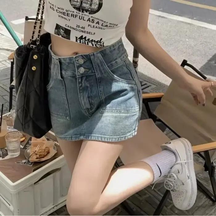 Jupe en jean pour femme