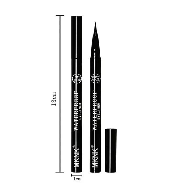 Stylo Eyeliner Liquide Noir pour Femme, Longue Durée, vaccage Rapide, Imperméable, Ne se Décolore Pas, Sans Taches, Cosmétiques pour les Yeux