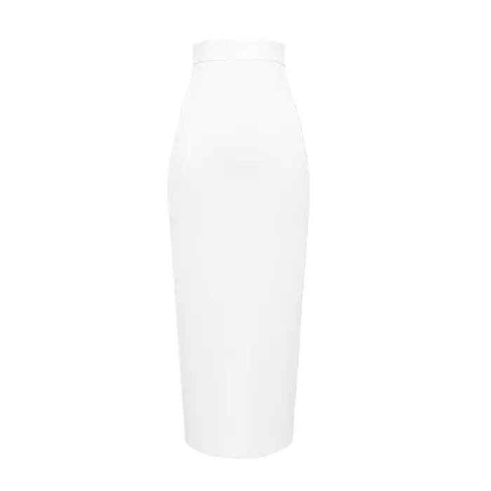 Jupe bandage taille haute pour femme