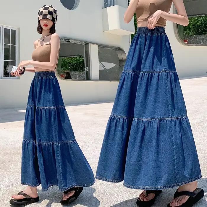 Jupe en jean Cake pour femme