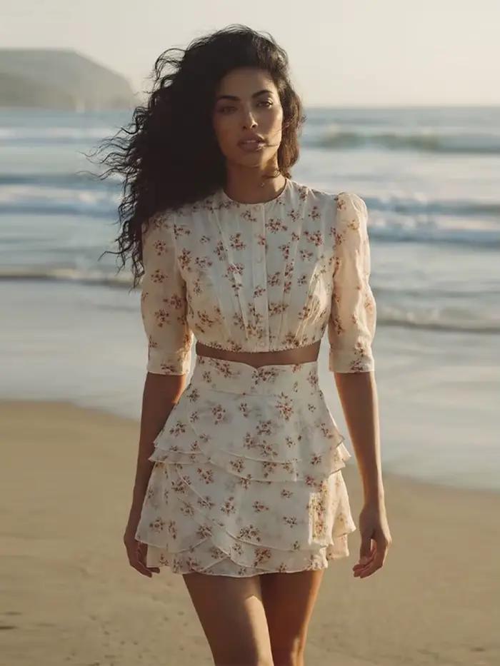 Nouveaux ensembles jupe et haut pour femme