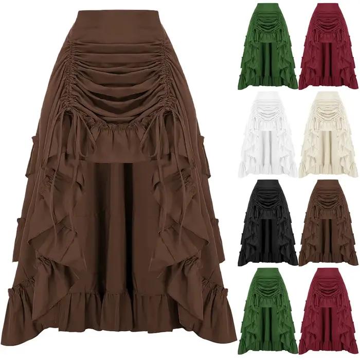 Jupes Vintage Renaissance pour femmes
