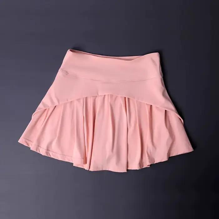 Jupe évasée taille haute pour femmes