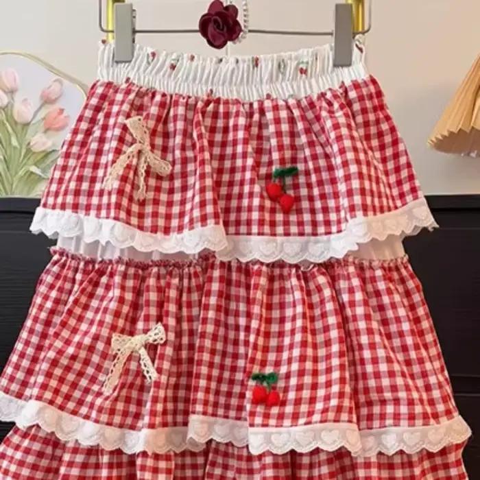 Jupes à carreaux douces pour femmes