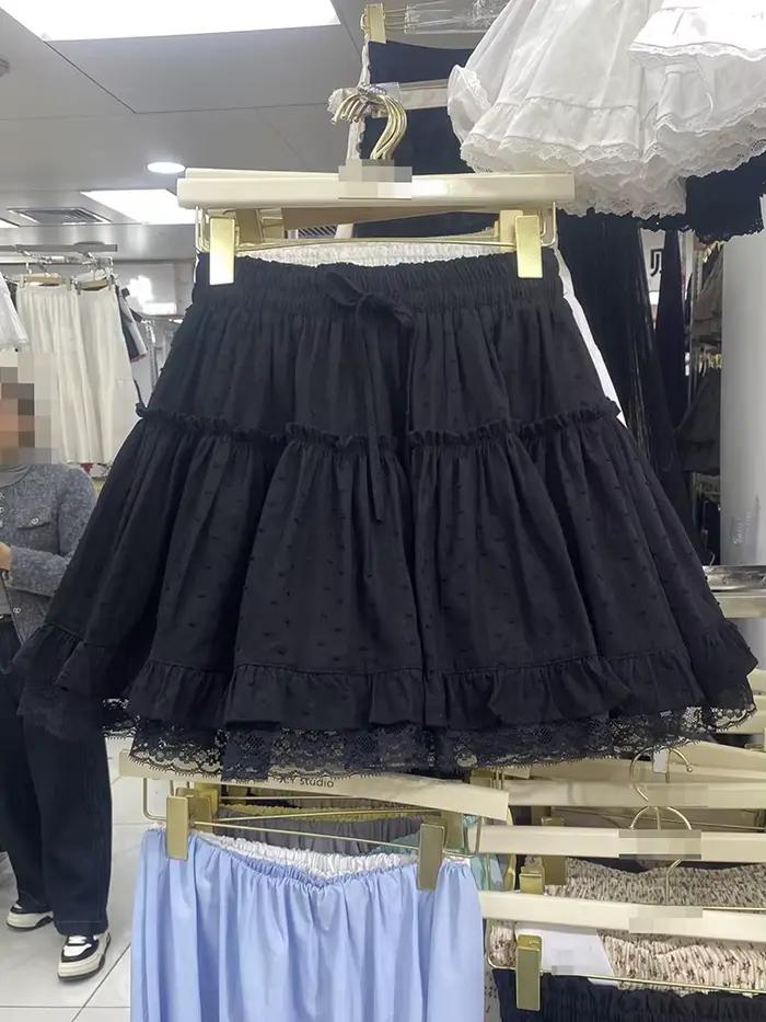 Jupe blanche de style Ballet pour femmes