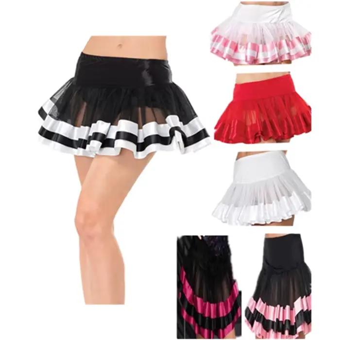 Jupe Tutu Lolita en Satin pour Femme
