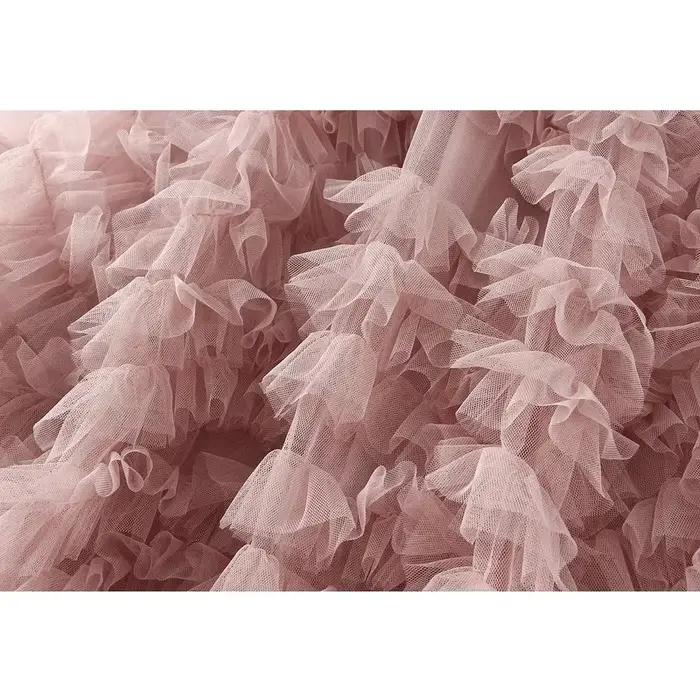 Jupe Maxi en Tulle à Plusieurs Niveaux pour Femme