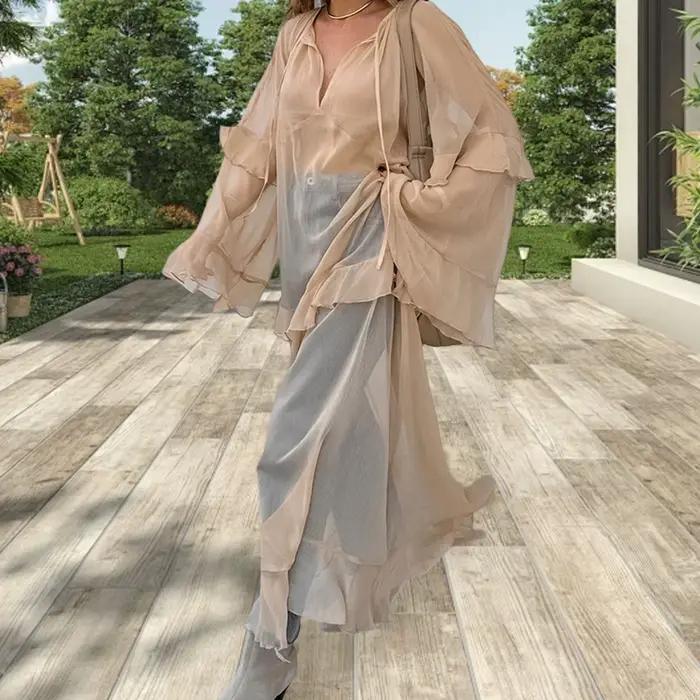 Robe longue printemps/été pour femmes