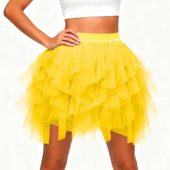 Jupe tutu en tulle pour femme