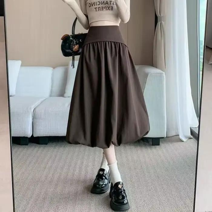 Jupe trapèze pour femme