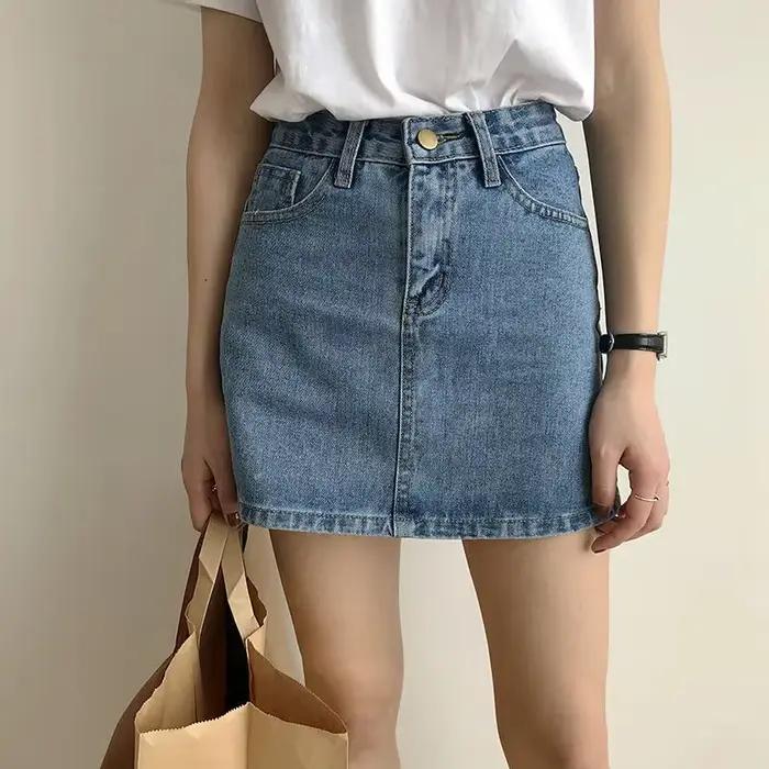 Jupes en denim pour femmes