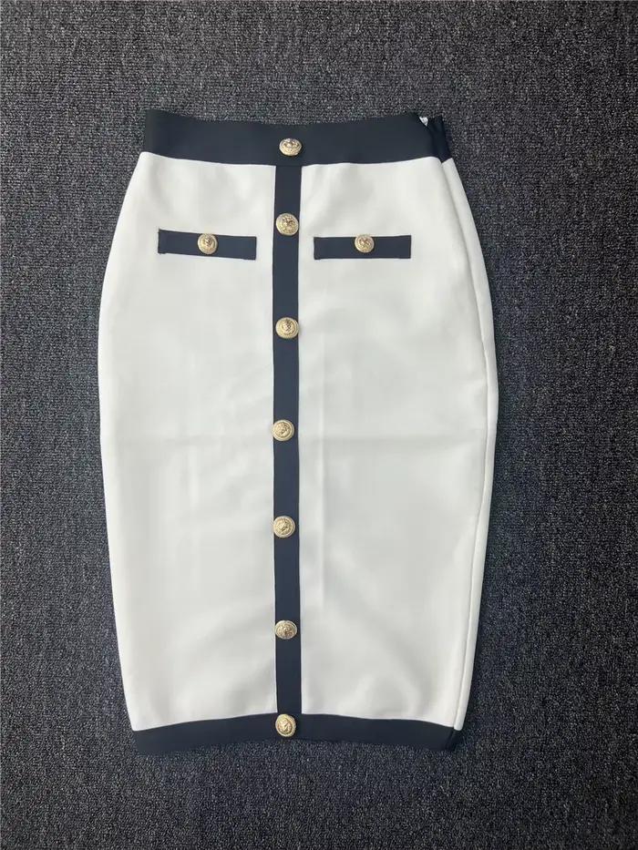 Jupe crayon taille haute pour femme