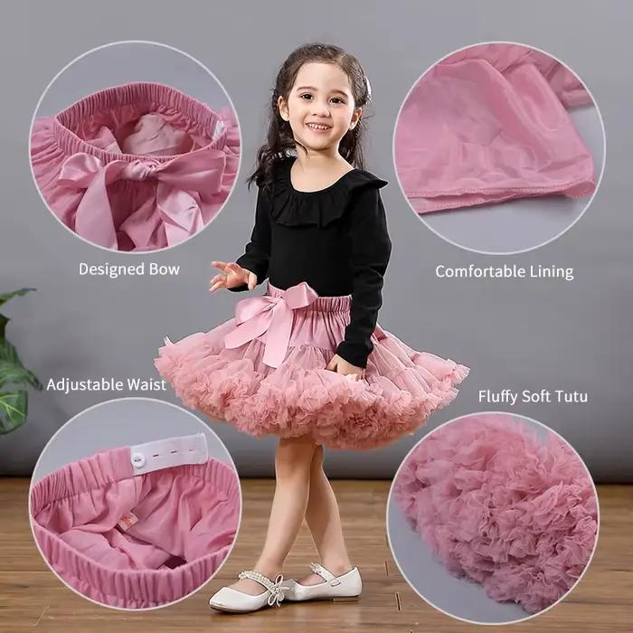 Jupe Tutu de Ballet en Tulle pour Fille