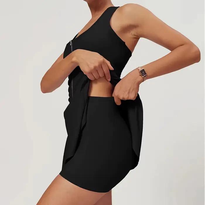 Ensemble de jupe courte de sport