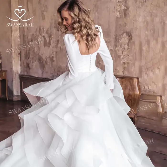 Robe De mariée à manches longues