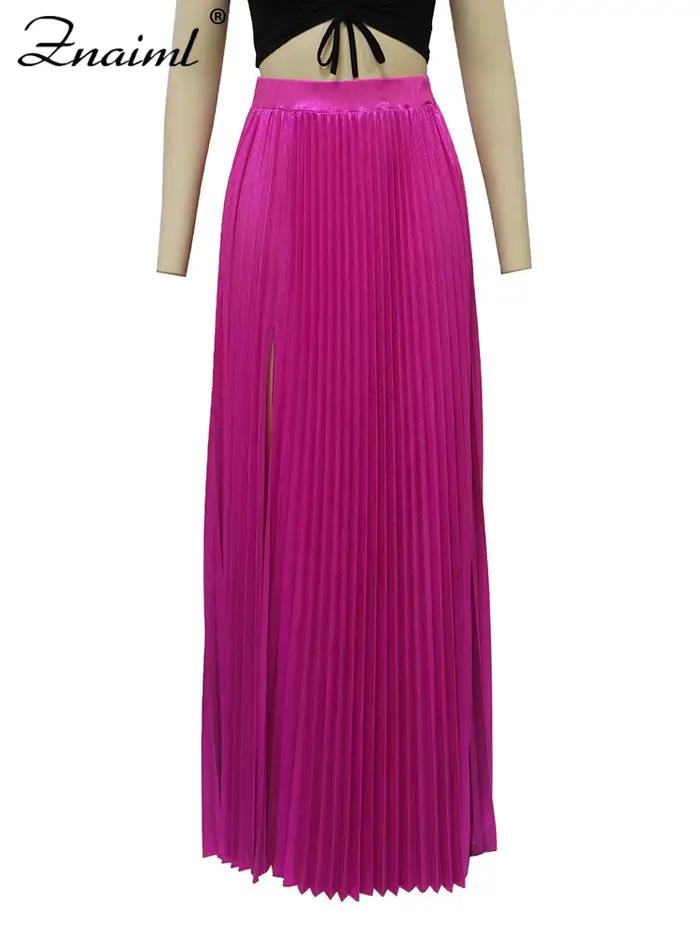 Znaiml-Jupe Maxi D.lique pour Femme