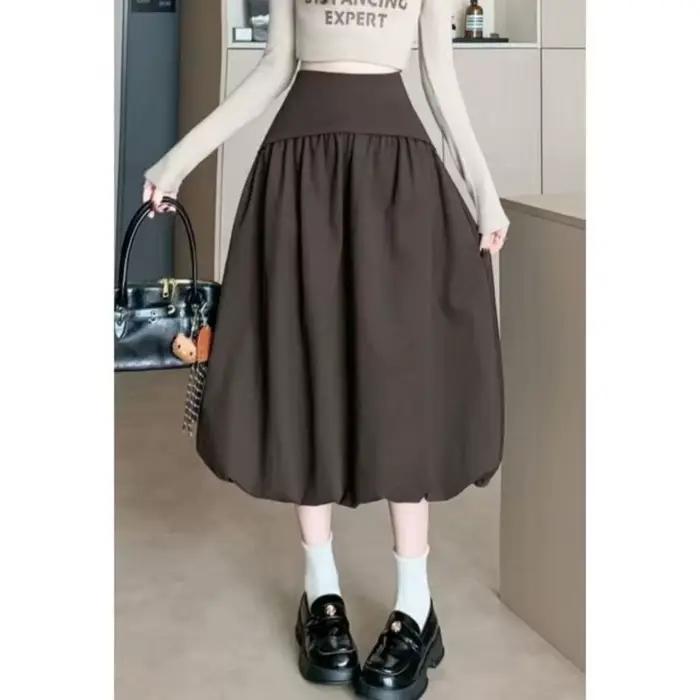 Jupe trapèze pour femme