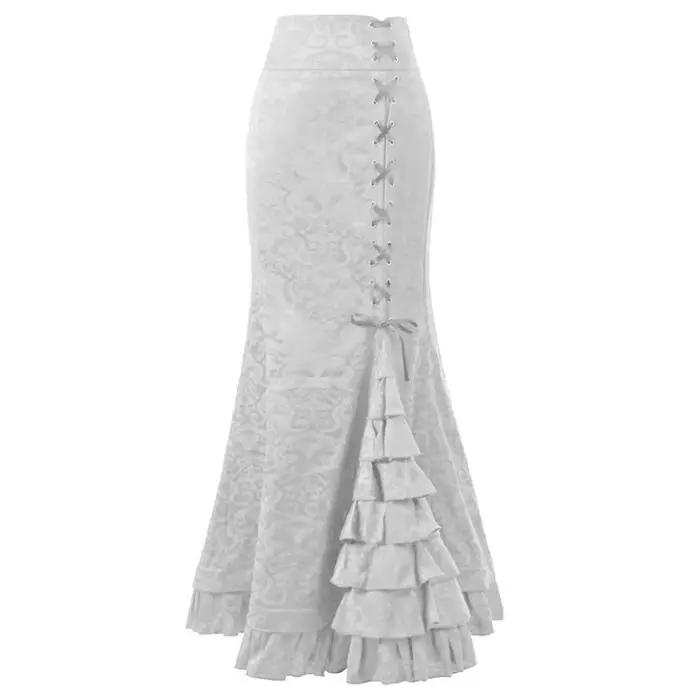 Jupes longues gothiques Vintage pour femmes
