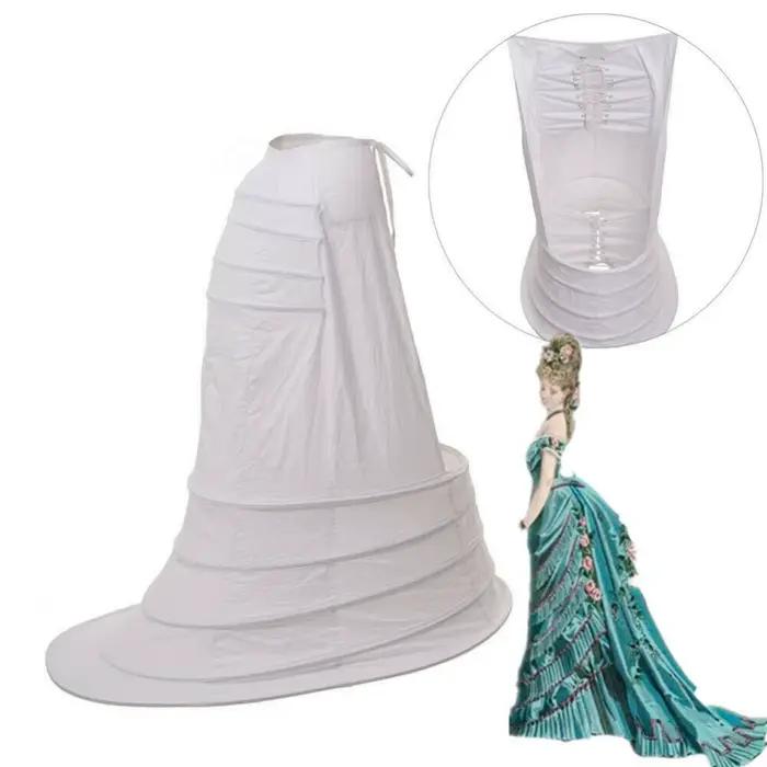 Cerceau Cage jupe agitation jupon fille robe victorienne dos Slip Crinoline sous-jupe
