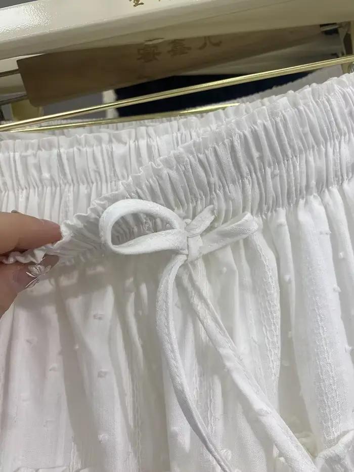 Jupe blanche de style Ballet pour femmes