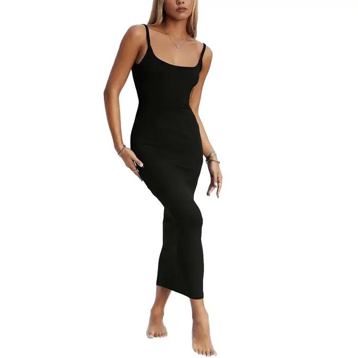 Robe Maxi dos nu pour femmes