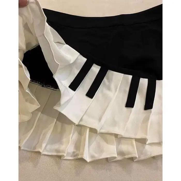Jupes d'été chics vintage pour femmes