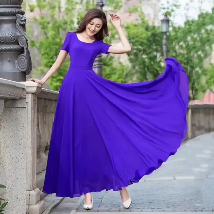 Nouvelle Robe Longue d'Été pour Femme 206