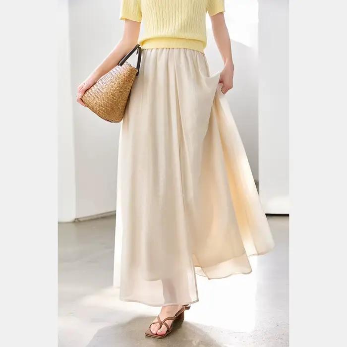 Jupe rétro en Lyocell VIMLY pour femme