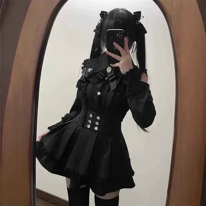 Chemise Jirai Kei, jupe JK