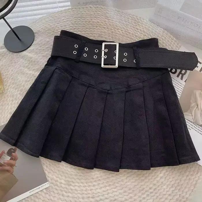 Jupes plissées Style coréen pour femmes