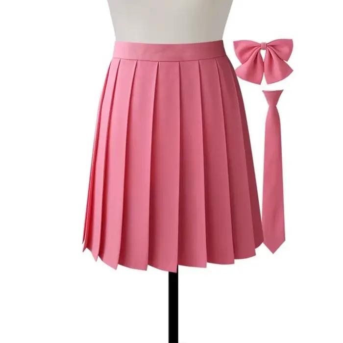 Jupes mi-longues femmes été école japonaise