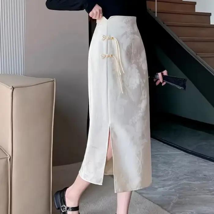 Jupes de style chinois pour femmes