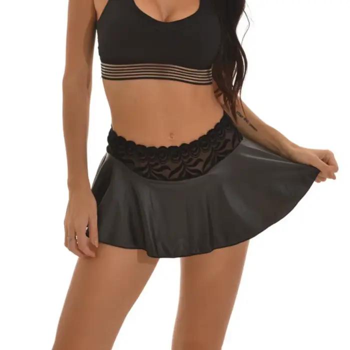 Mini jupes plissées Sexy pour femmes