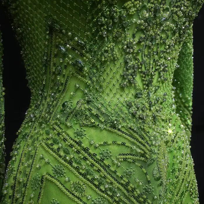 Sharon Said – robe de soirée vert citron