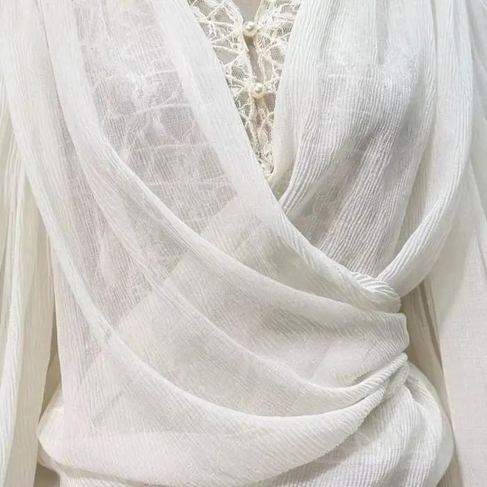 Jupe Trapèze Élégante IEQJ en Polyester Bouffante Style Chinois pour Femmes Occasions Spéciales Printemps